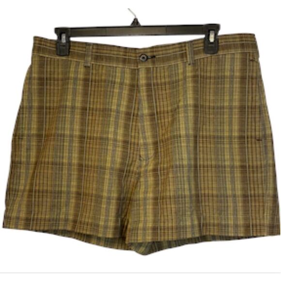 Tommy Bahama Men’s Linen Blend Relax Shorts Sz. 38 Flat Front Travel Weekend - Picture 1 of 8